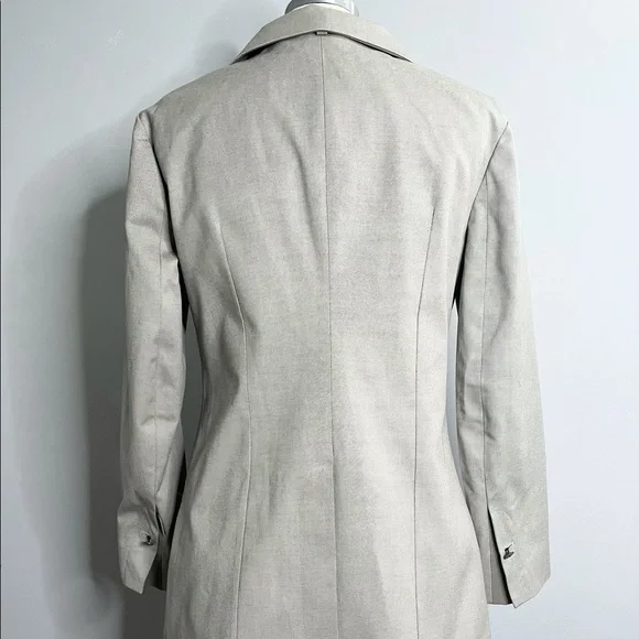 ANNETTE GORTZ Button Up Cotton Suit Jacket Blazer - Picture 3 of 10